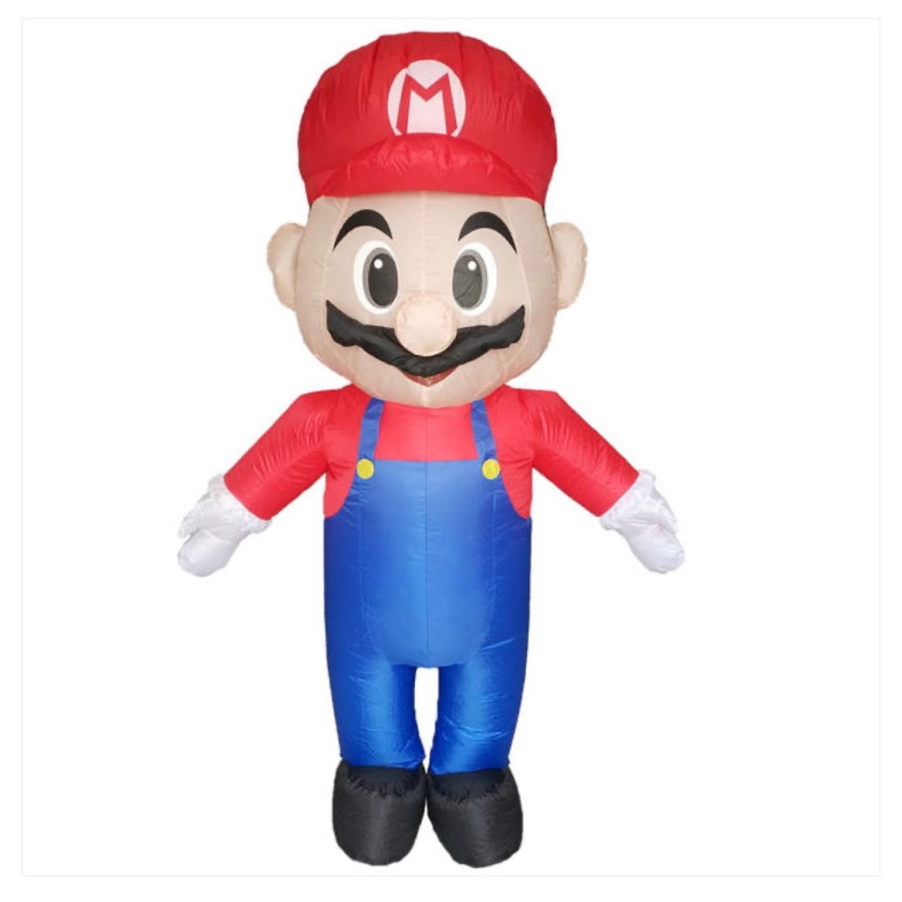 Inflatable Mario Costume